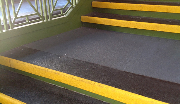 0708-Rail Station Stair Tread Covers Main