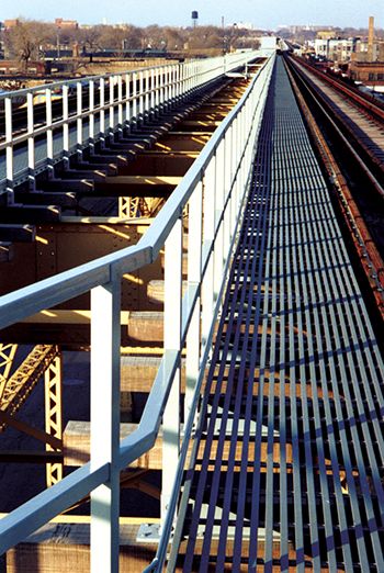 0808-Chicago Transit grating & handrail Detail