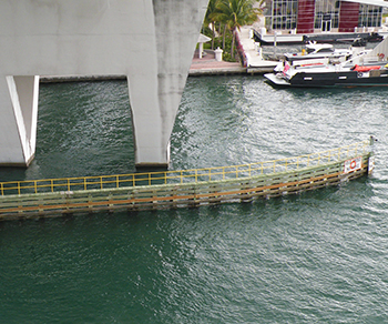 0838-FL Bridge Fender Handrail System Detail