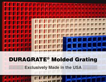 molded grating